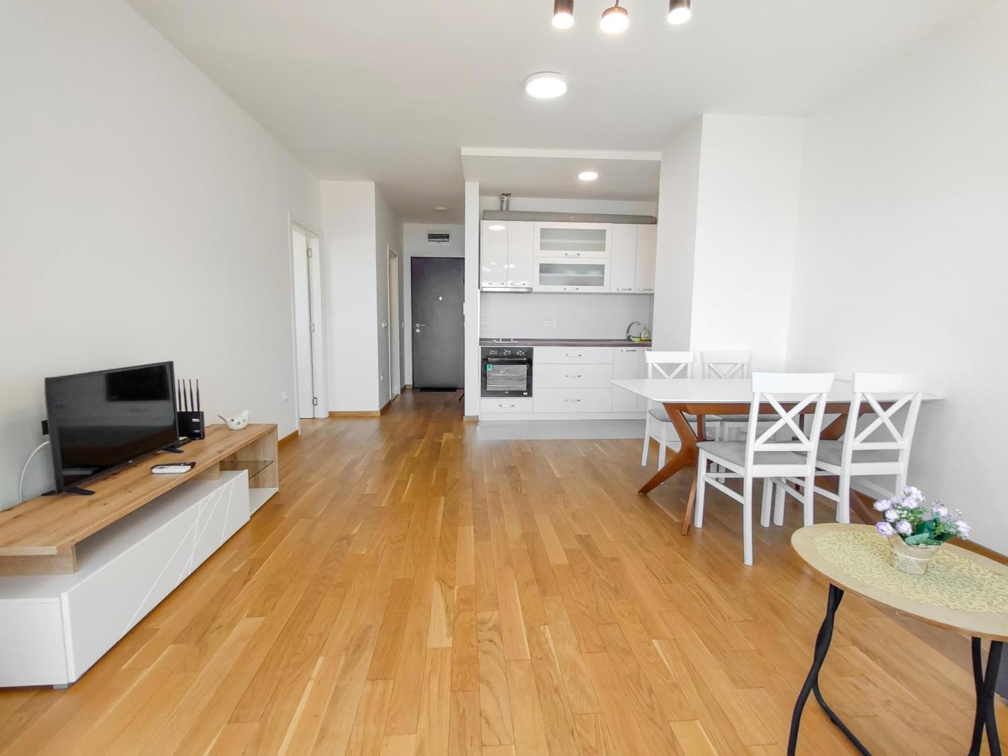 Sea View Apartment In Becici Будва Экстерьер фото
